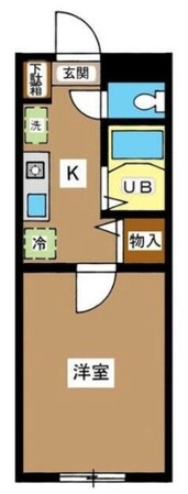 元住吉駅 徒歩17分 1階の物件間取画像